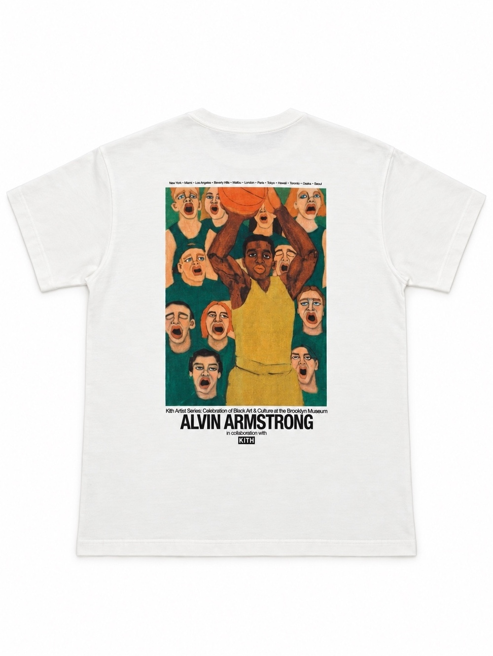 KITH x Alvin Armstrong Gallery Tee in White Size Medium